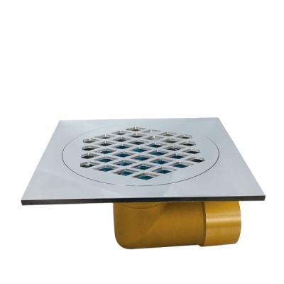 China Modern Square Anti-Smell Floor Waste Grate Floor Drain For Bathroom for sale