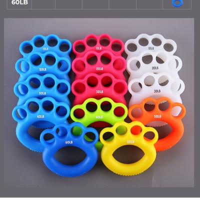 China Hot Sale Fitness Equipment Finger Trainer Rehabilitation Silicone Colorful Waterproof Life Fitness Training Silicone Testing Program for sale