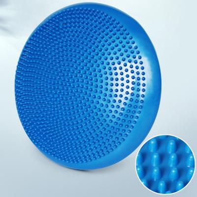 China Thickened Stability Training Core Balance Disc Shimmy Explosion Proof Cushion With Free Air Pump Yoga Balance Cushio for sale