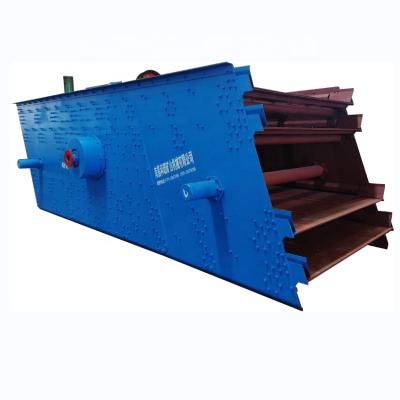 China Ore Stone Rectangular Vibrating Screen for sale