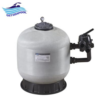 China Villa Pool 900mm Filtration 30 m3/h Water Treatment Filtration System Side Mount Fiberglass Pool Sand Filter for sale