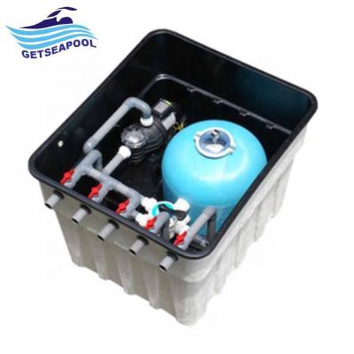 China Villa swimming pool all in one swimming pool filtration system inground pool sand filter for sale