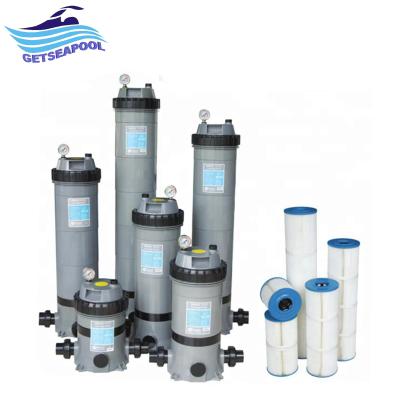 China villa pool swimming pool cartridge filter for swimming pool filter equipment with filter cartridge element for sale