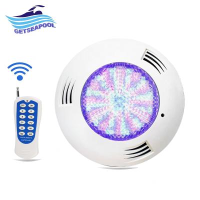 China Waterproof ip68 pool wall-hung rgb led pool light for sale