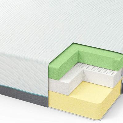 China Gel Mattress Vacuum Packing Memory Foam Foldable Top Selling Cooling Topper Mattress for sale