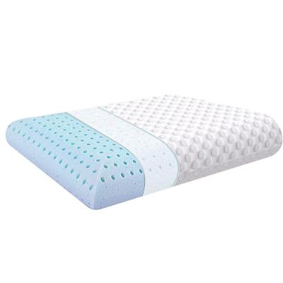 China Hot Sale Anti-Static Cut Pillow Sleeping Cheap Well Gel-infused Hotel Memory Foam Pillow for sale