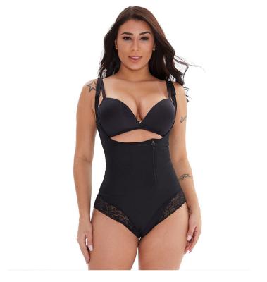 China Women Full Control Breathable Hot Jumpsuit Slimming Adjustable Body Shaper Push Up Plus Size Body Suit faja for sale