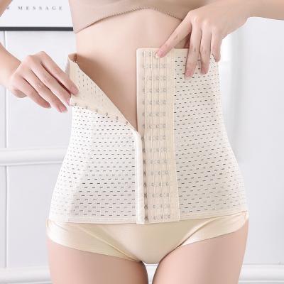 China Women Breathable Gym Dropshipping Waist Belt Waist Corset Slim Trainer Corset for sale