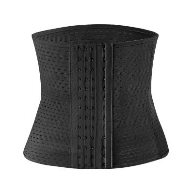 China Factory Direct Sales Women's Sports Steel Bone Corset Waist Trainer Breathable Waist Corset Fitness Weight Loss for sale