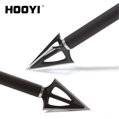 China Durable Q2 Silver and Black Outdoor Hunting Tips Arrowhead Crossbow Hunting Tips for sale