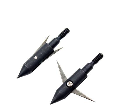 China Wholesale outdoor 2blade 150grain broadhead archery arrow poar head durable and sharp hunting shooting for sale