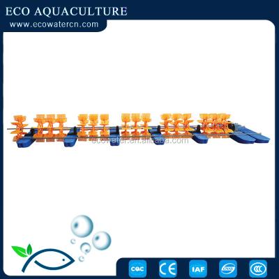 China Fish farming fish pond shrimp ponds exceptional quality oxgyen highly efficient solar powered paddle wheel aerator for shrimp farming pond for sale