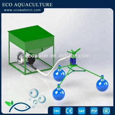 China Fish farm/shrimp feeding machine ECO feeder---commercial fish feed makers/automatic fish feeder/automatic pond fish feeder for sale