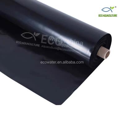 China Landfill Fish Pond Reservoir ECO Fish Farm Pond Liner Outdoor HDPE Geomembrane 1mm 1.5mm 2mm for sale