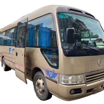 China 2017 Year Used Yutong Bus For Hot Sale With 19 Seats Left Hand Drive 4 - 6L for sale