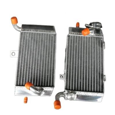 China Aluminum High Polish Custom Motorcycle Radiator For Honda XRV750 AFRICA TWIN for sale