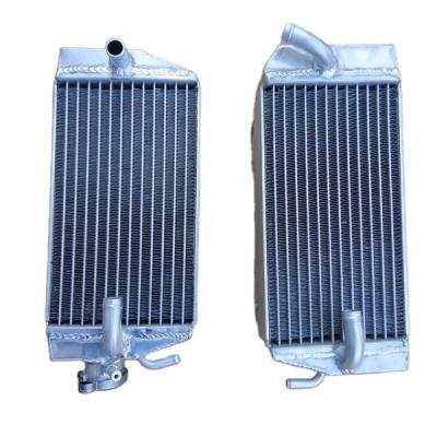 China 304 Stainless Steel Motorcycle Aluminum Radiators For Honda CRF450R CRF450 2002-2004 for sale