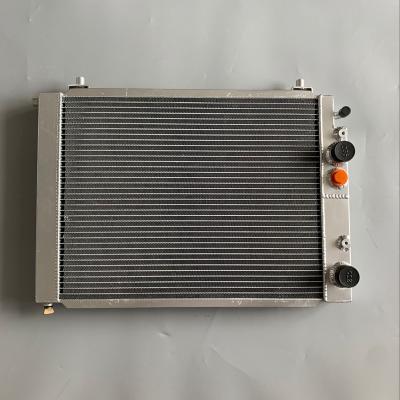 China Hi-quality aluminum aluminum water radiator for Lancia delta evo 92 93 94 95 for sale