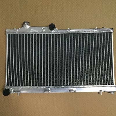 China Aluminum Hi-quality Aluminum Racing Radiator For IMPREZA WRX STi GE GH GRB MT 2008 for sale