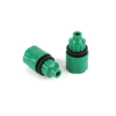 China China Popular Plastic Drip Irrigation Tube Connector Fittings Watering Tubing Quick Connector for sale