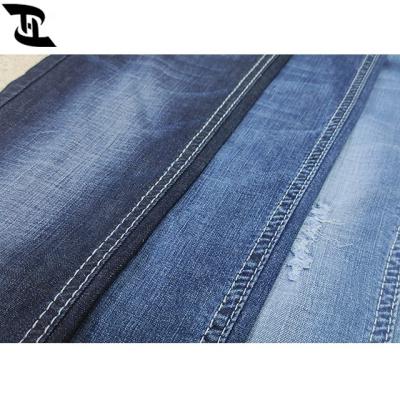 China Lightweight Cotton Spandex Stretch Denim Fabric Shrink-Resistant YHW6019 for sale