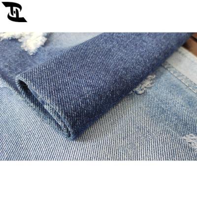 China Wholesale Shrink-resistant all blue cotton denim fabric 13 oz cotton fabric with best price YHWB1 for sale