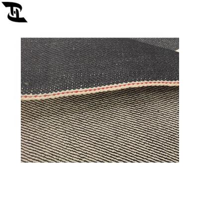 China Wholesale Good Quality Shrink-Resistant Denim Fabric All Red Cotton Selvage Factory Price YHT662712-3 for sale