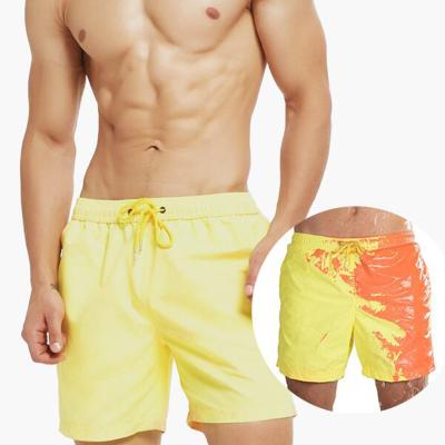 China Wholesales Mens Swimming Trunks Designer Breathable Color Changing Swim Trunks Maillot De Bains Homme Swimming Shorts Mens Beach Shorts for sale