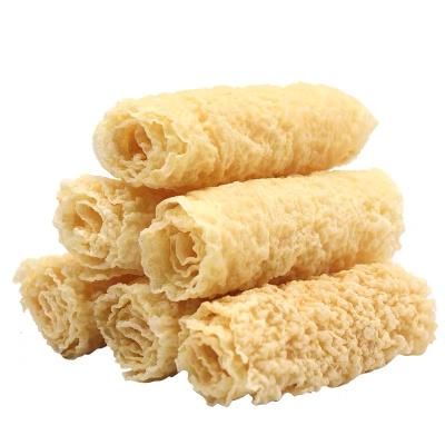 China Hot Sale Healthy Food Organic Bean Curd Roll Hotpot Golden Beancurd Roll Rich in Protein for sale