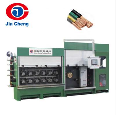 China JIACHENG Machinery Repair Shops Multi-Conductor Drawing Machine with Annealer,Copper Wiring (4 Wire) Drawing for Cable Making Machine for sale