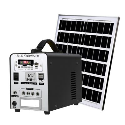 China High Quality LifeP04 Battery System Solar Energy Home Remote Control Use Solar Generators Power Bank Radio Lighting Phone Charging for sale