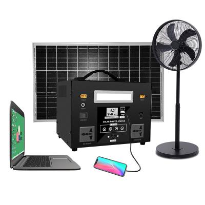 China DC Output 220V 1000W Pure Sine Wave Solar Generators 230V Lithium Ion Battery Power Supply 1000W Camping Power Station for sale