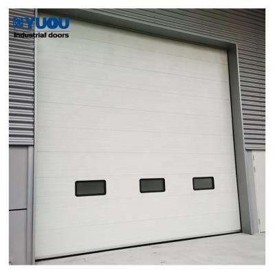 China Industry Suppliers Warehouse Sliding Steel Rolling Sectional Overhead Garage Entry Doors for sale