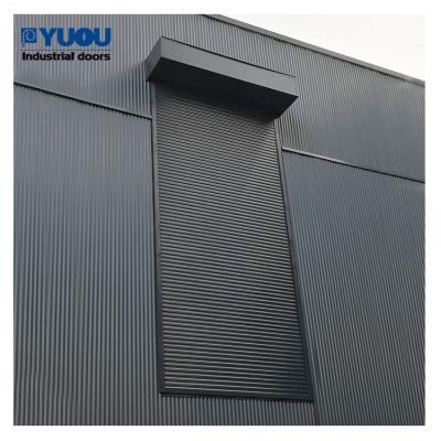 China industrial factory cheap manual steel roller shutter garage door for sale