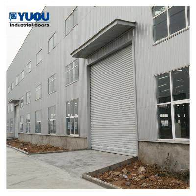 China Industrial High Speed ​​Roller Shutter Insulation Interior Door Hurricane Windproof Stainless Steel Doors for sale