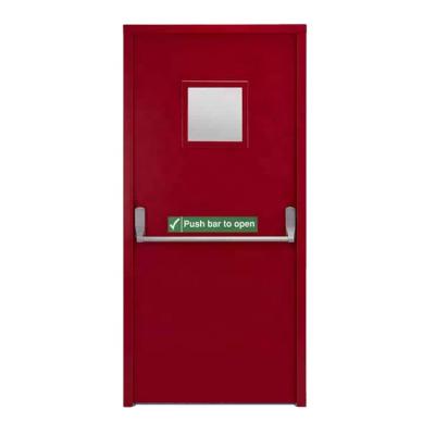 China Emergency Exit Industrial Fire Door Stainless Steel Rated Door for sale