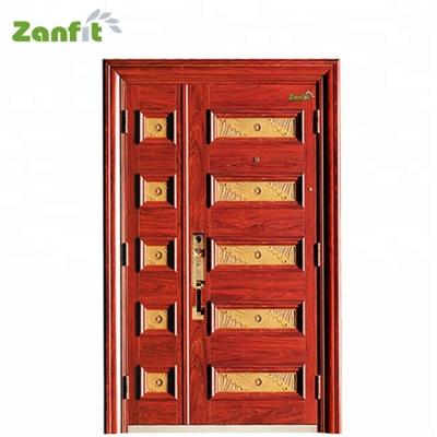 China modern decorative cast aluminum door/explosion proof door for sale