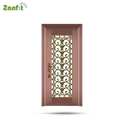 China modern security door single doors/main door designs from india for sale