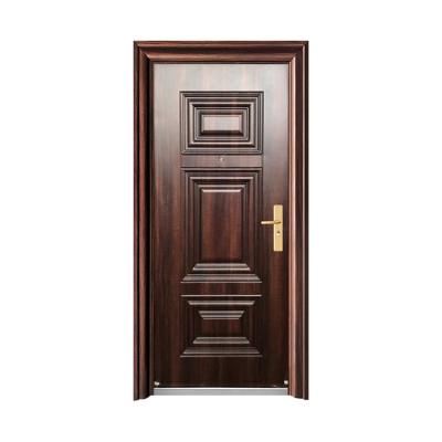 China Modern Custom Exterior Commercial Use Reinforced European Fancy Imported Steel Doors for sale