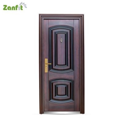 China Hot sale caeser single security steel swing gate made by ZANFIT for sale