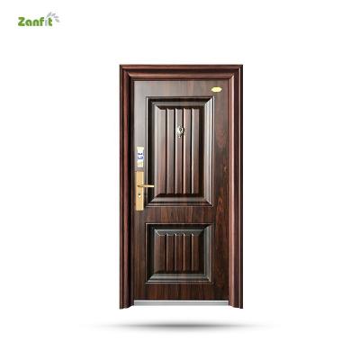 China Exterior Modern Luxury High Quality Security Low Price Design Steel Doors for sale