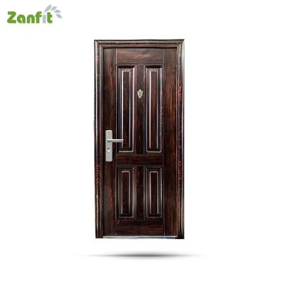 China Residential Security Modern Decorative Steel Doors for sale