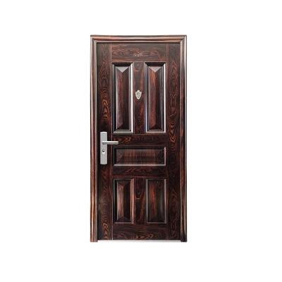 China Modern simple design nice security zanfit room interior cheap steel doors for sale