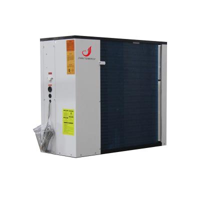 China Outdoor Zhenxin R32 split air to water heat pump 10kw home use air source heat pump for sale