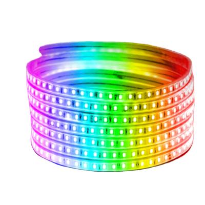 China RGB residential plastic lights waterproof led strip lights led strip lights with remote control for sale