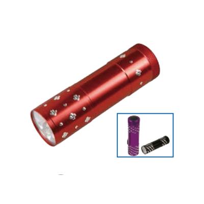 China Mini Led Torch Light Convenient Gifts Promotion 9 Cob Kids Outdoor Led Cheap Plastic Flashlights for sale