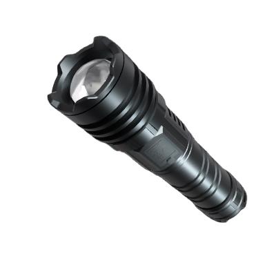 China LJZ 1500lumen Long Range Camping Rechargeable Waterproof Torch Light Rescue Led Zoomable Bright Aluminum Flashlights for sale