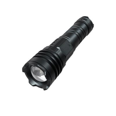 China Camping Bright 1200LM Aluminum Led Flashlight 18650 Rechargeable Handheld Battery Cable for sale