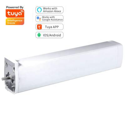 China Minimalist Tuya Zigbee Smart Electric Curtain Motor, Automatic Electric Curtains Motor, APP Timing Remote Control Smart Curtain for sale