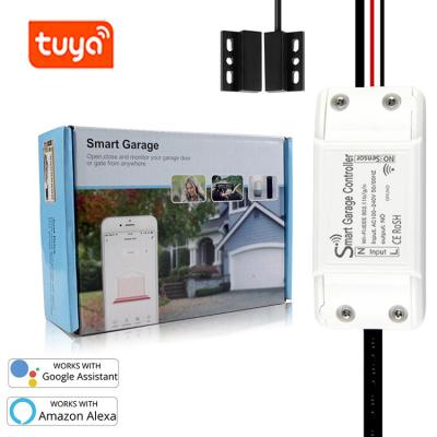 China Life TUYA Smart Garage Door Opener 220V Wifi Automatic Smart Wireless Switch Remote Control Garage Door Opener Closely for sale